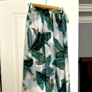 Beach cover up skirt